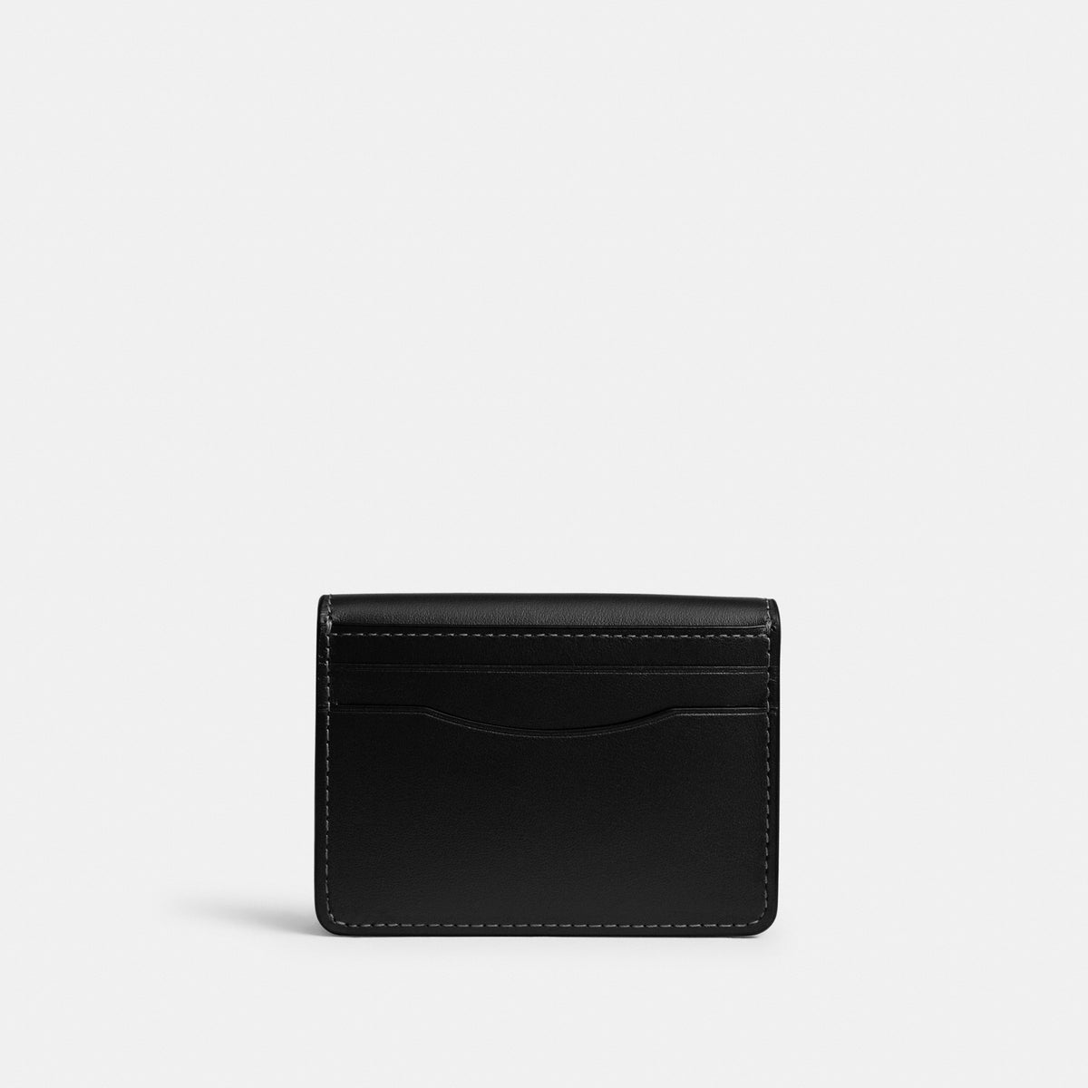 Coach Tabby Card Case - Brass/Black (Women's)