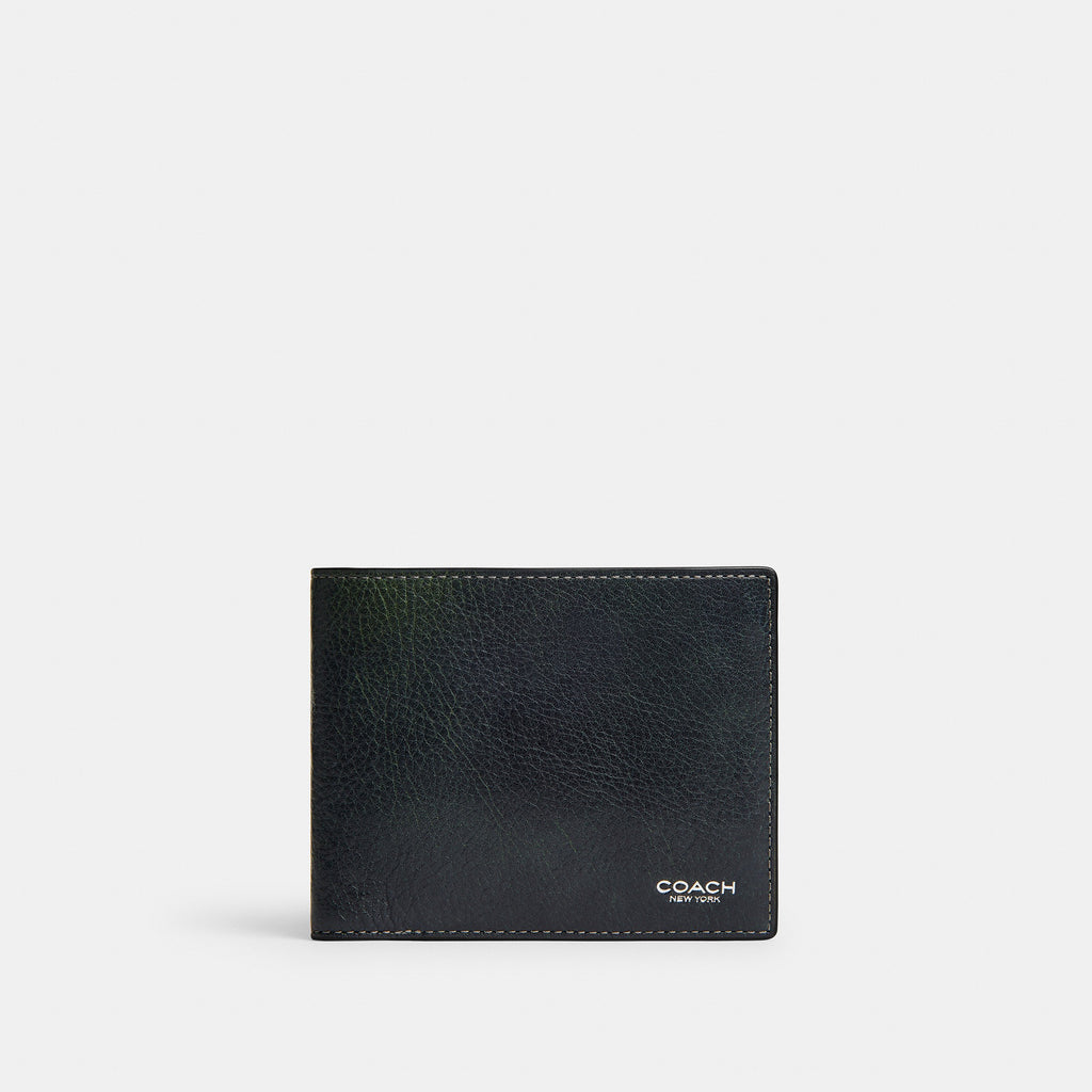 Coach 3-In-1 Wallet - Navy/Green