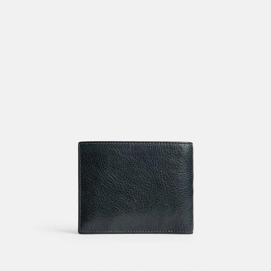 Coach 3-In-1 Wallet - Navy/Green (4)