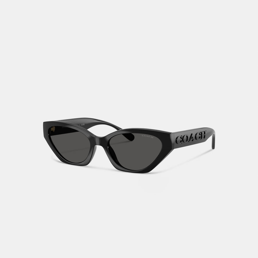 Coach Narrow Cat Eye Sunglasses - Black (Women's)