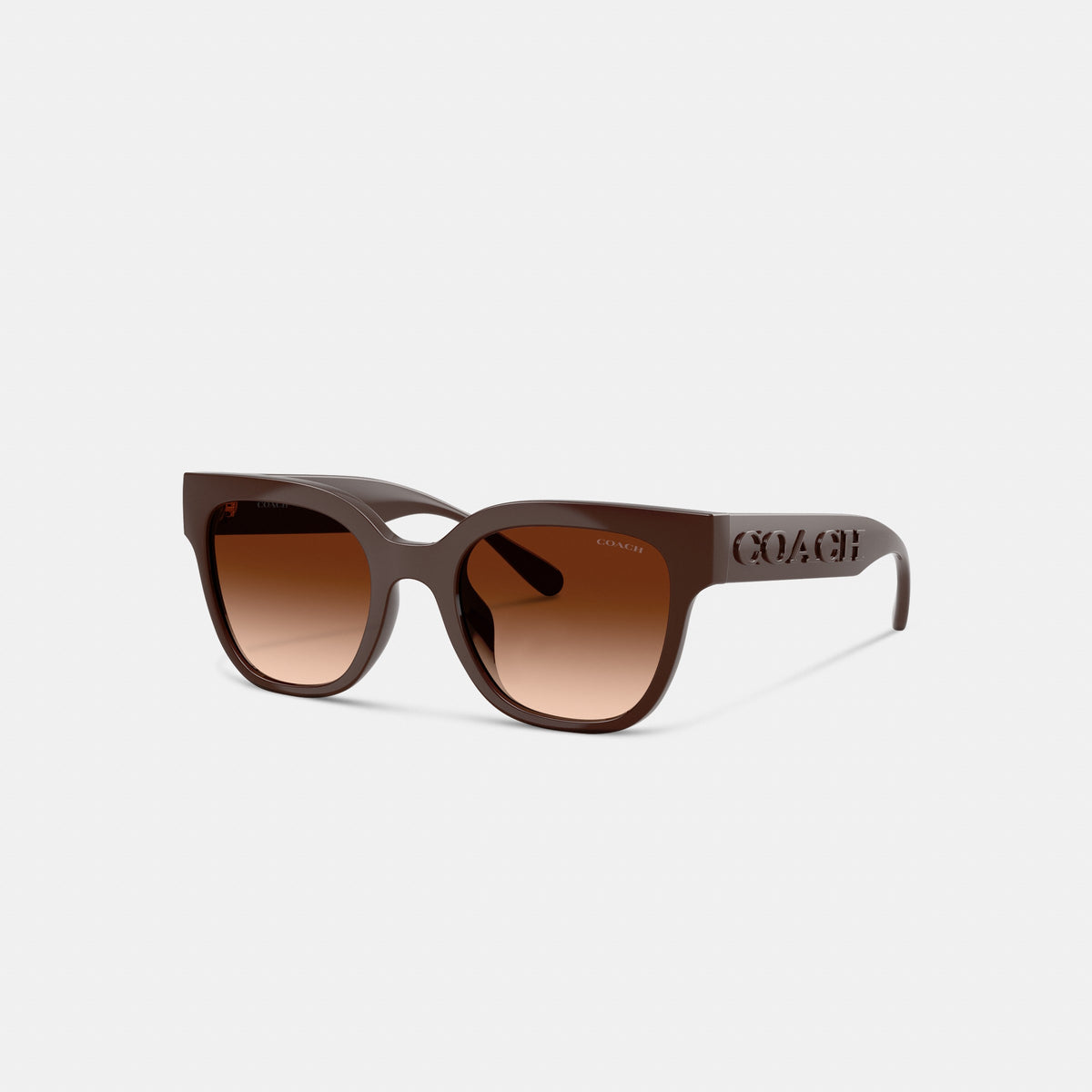 Coach Oversized Square Sunglasses - Pecan