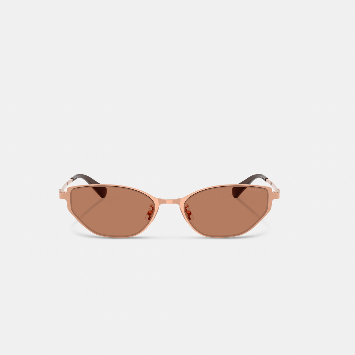 Coach C Hardware Cat Eye Sunglasses - Shiny Rose Gold (2)