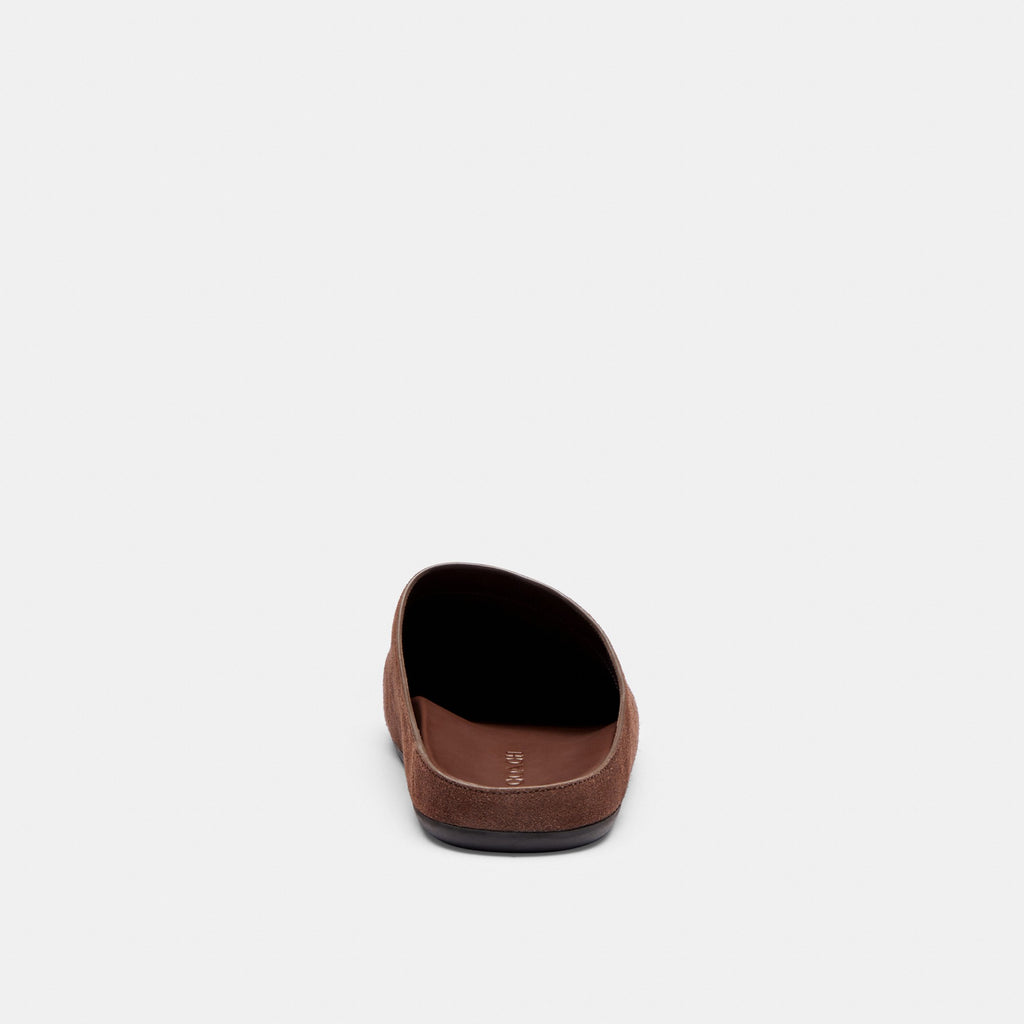 Coach Sculpted C Soft Mule - Chocolate Brown (Women's)