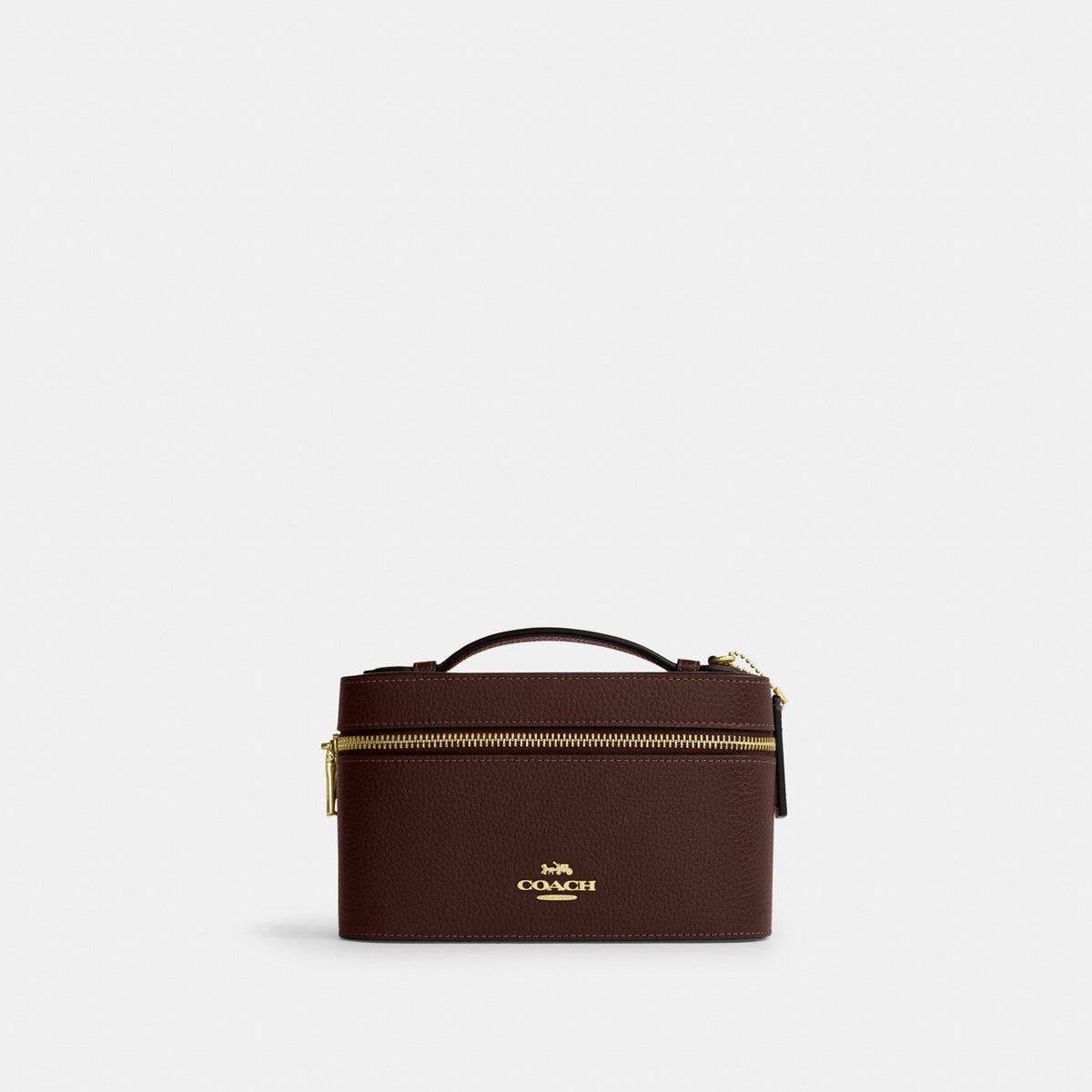 Coach Cosmetic Case - Gold/Maple (Women's)