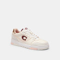 Coach Soho Sneaker With Signature Jacquard - Chalk/Dark Cherry (Women's)