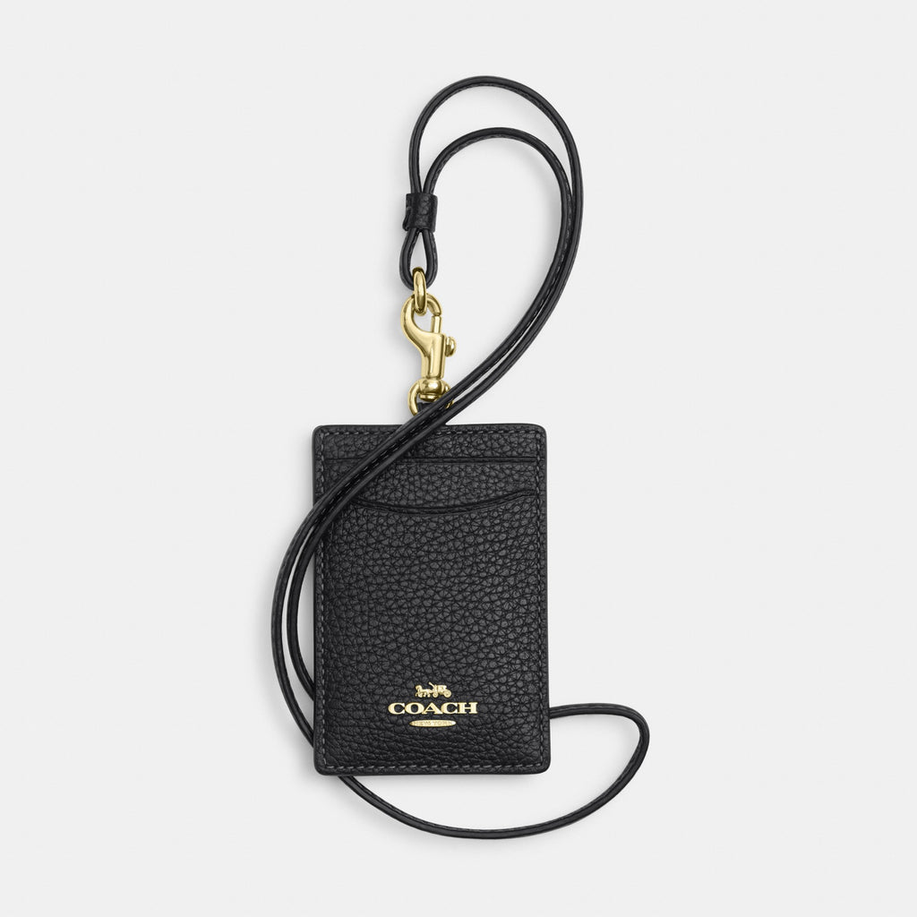 Coach ID Lanyard - Gold/Black (Women's)