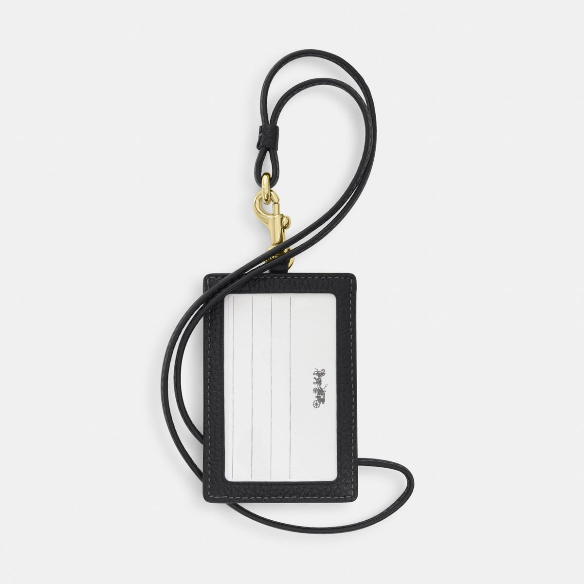 Coach ID Lanyard - Gold/Black (Women's)