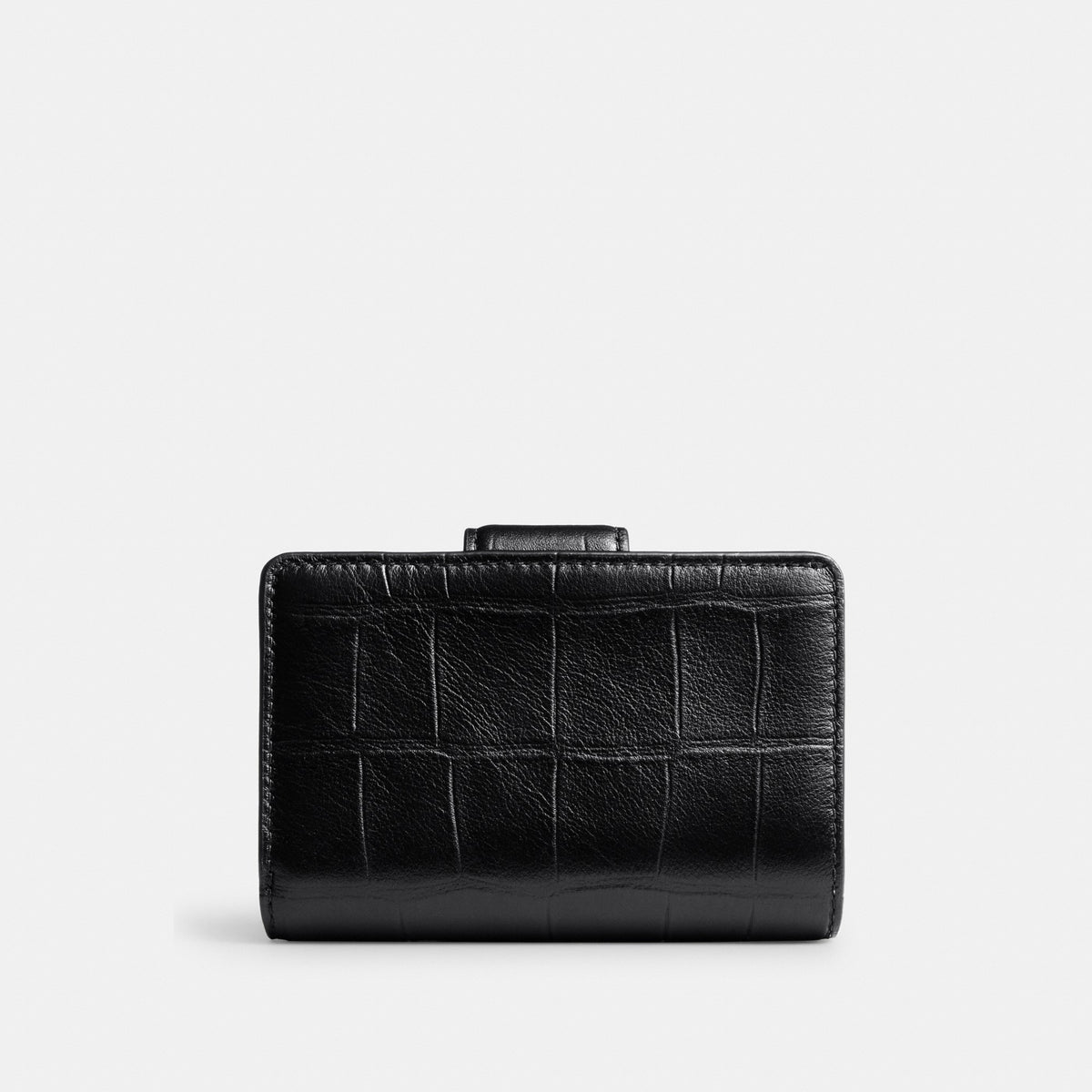Coach Medium Corner Zip Wallet - Gold/Black (Women's)
