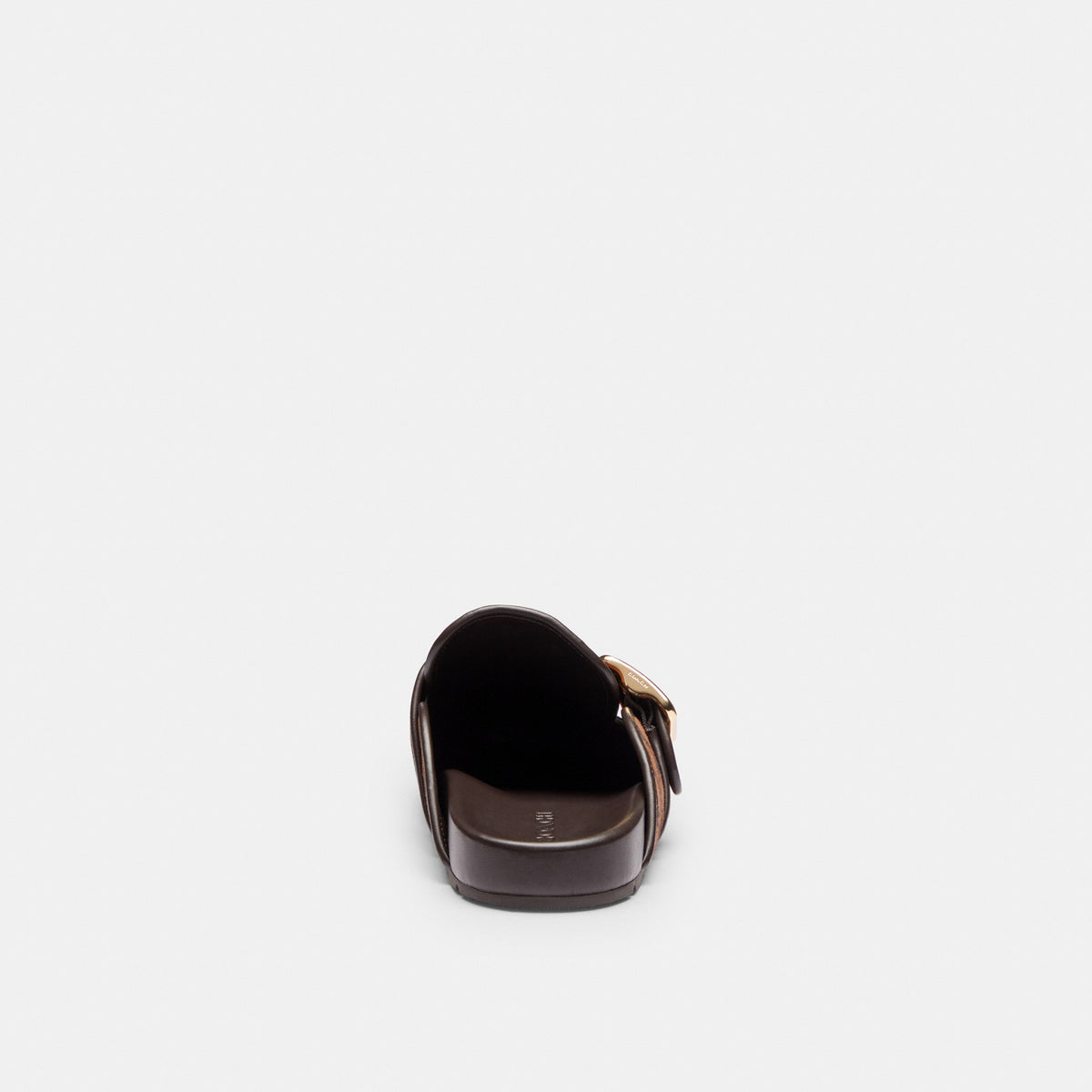 Coach Archival Buckle Clog In Signature Chenille - Truffle (Women's)