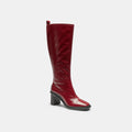 Coach Tall Boot - Dark Cherry