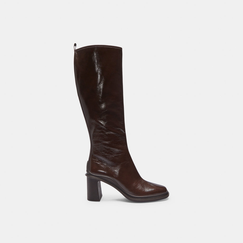 Coach Tall Boot - Chocolate Brown (2)