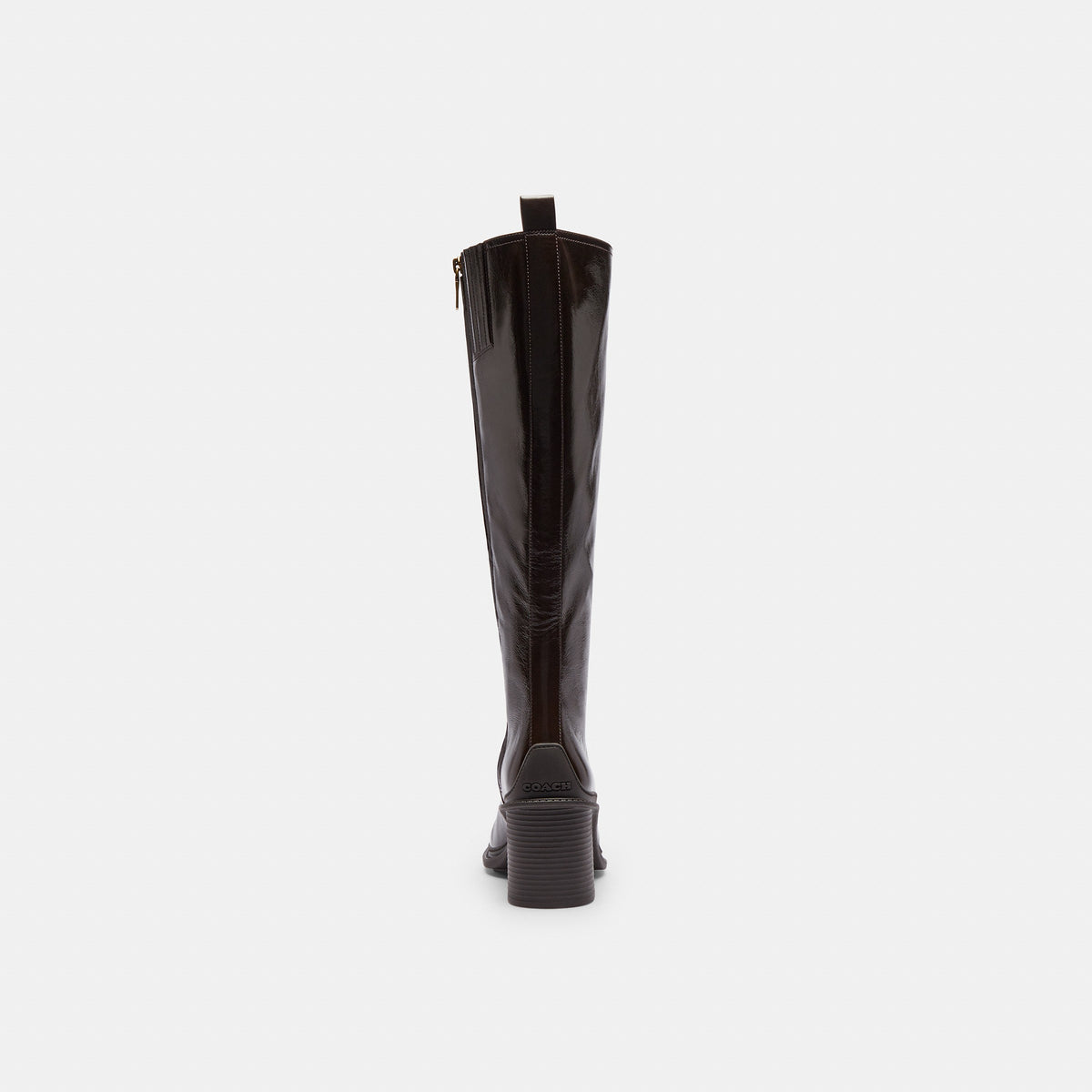Coach Tall Boot - Chocolate Brown (4)