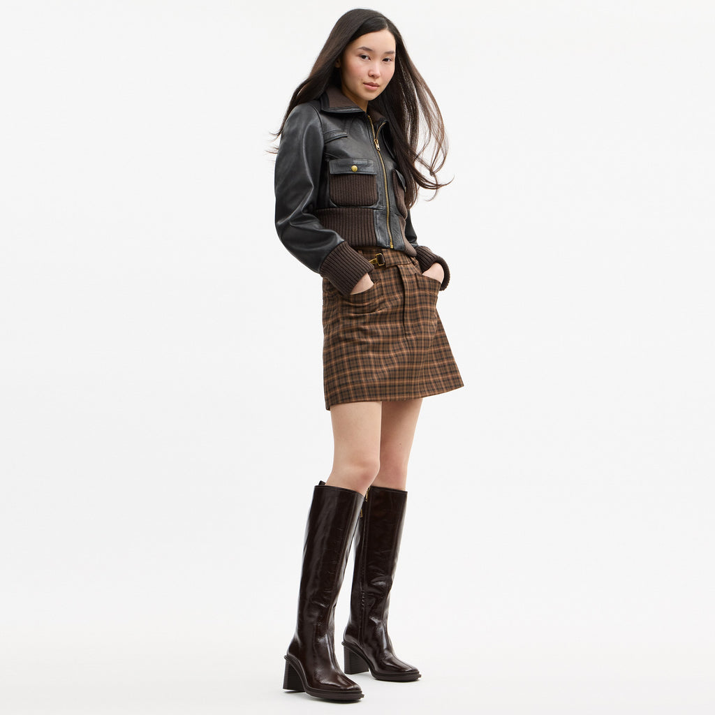 Coach Tall Boot - Chocolate Brown (6)