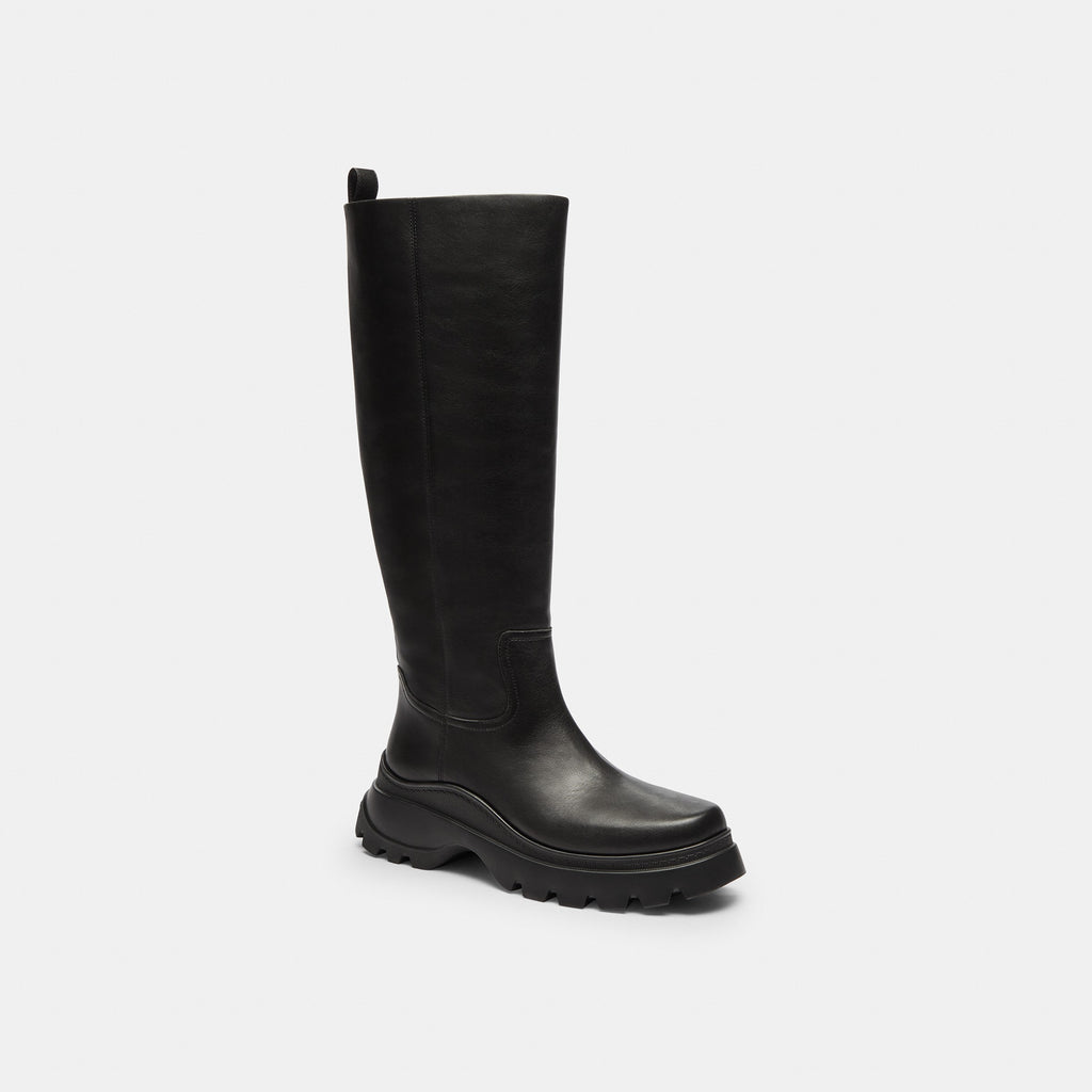 Coach Tall Sport Boot - Black