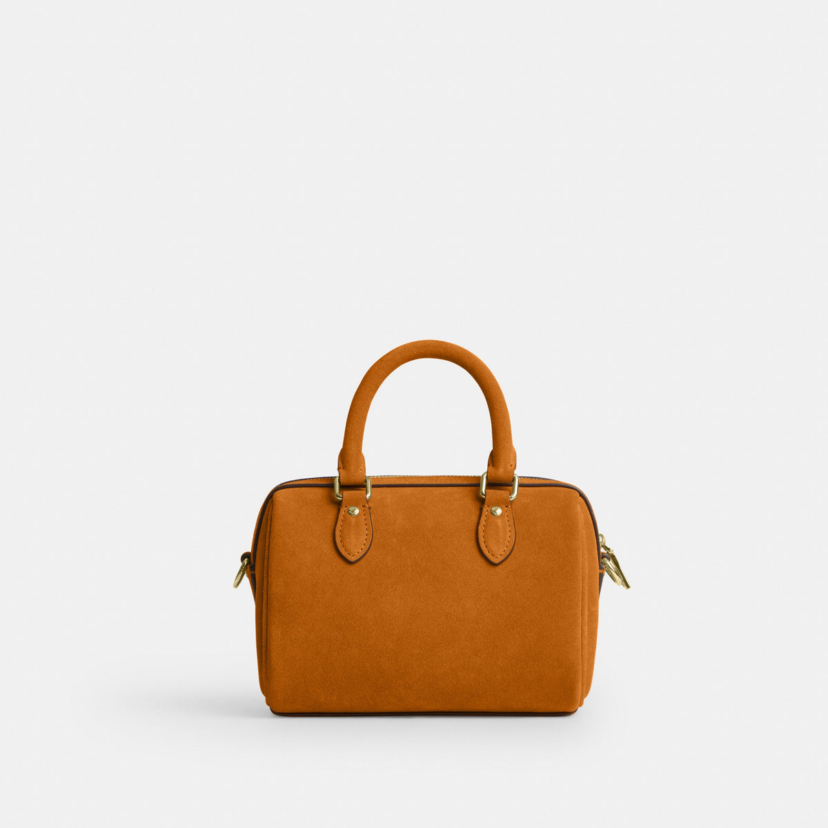 Coach Mini Rowan Crossbody Bag - Gold/Marigold (Women's)