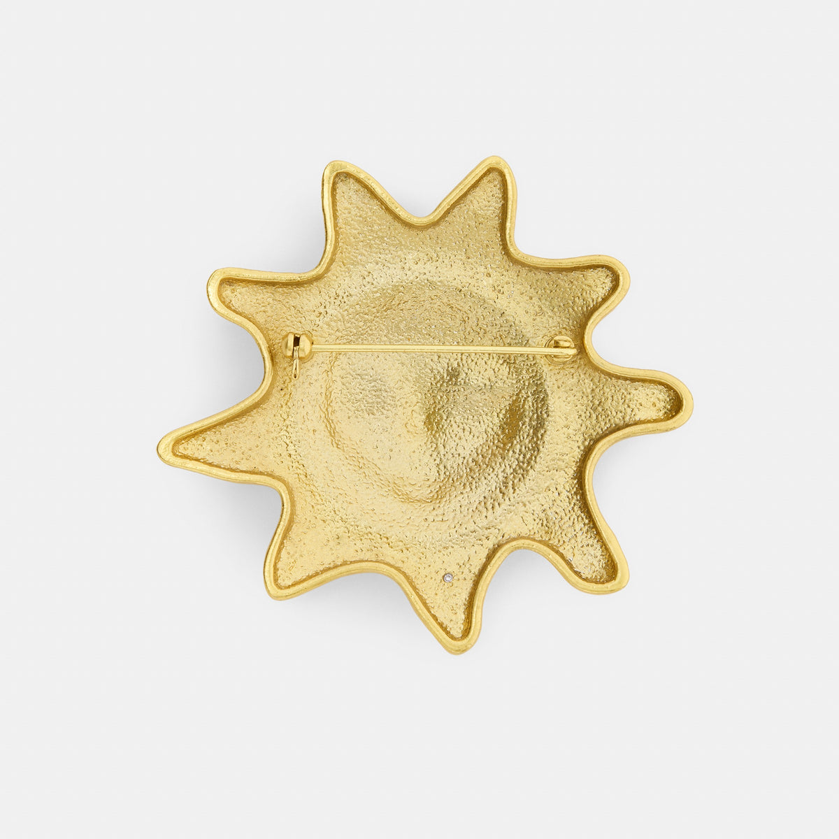 Coach Sun Brooch - Gold (3)