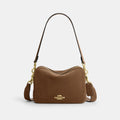 Coach Carey Crossbody Bag - Gold/Cedar (Women's)