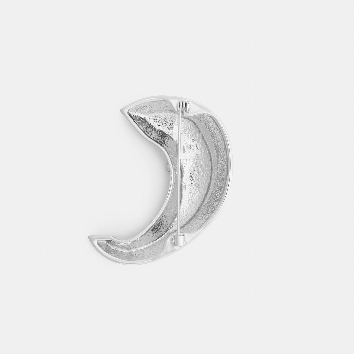 Coach Moon Brooch - Silver (3)