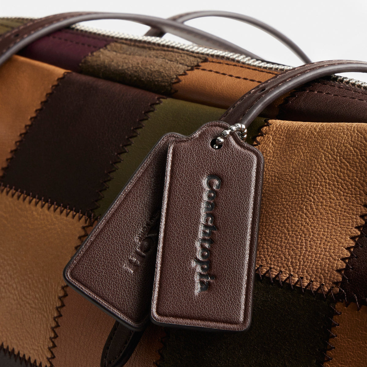 Coach Alter/Ego Slouchy Satchel Bag - Olive Multi (Women's)