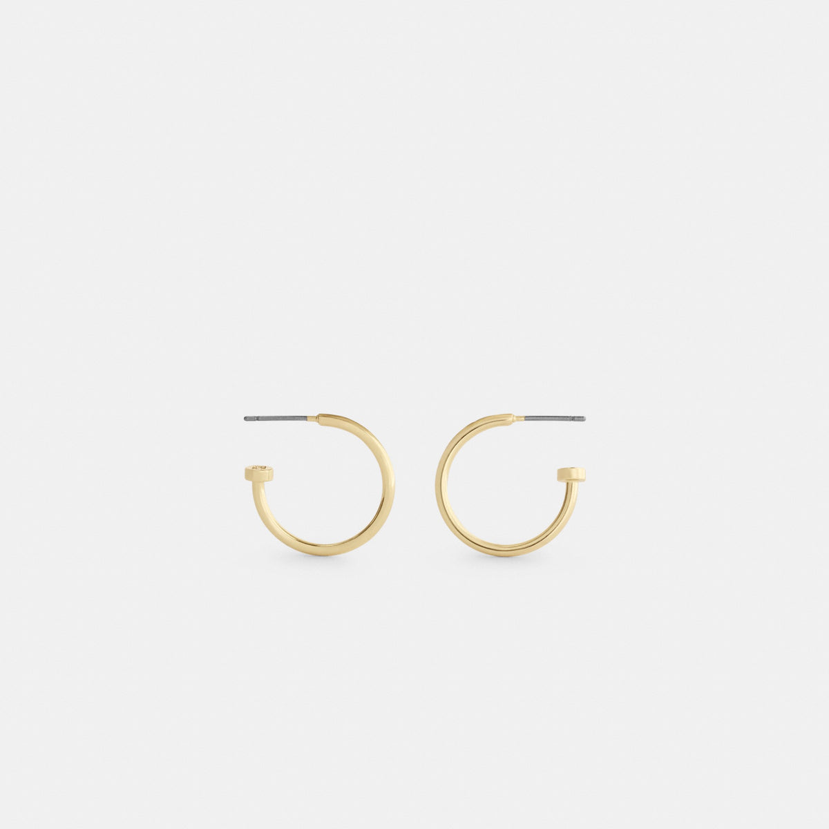 Coach Medium Hoop Earrings - Gold (Women's)