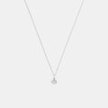 Coach Signature Solitaire Pendant Necklace - Silver (Women's)