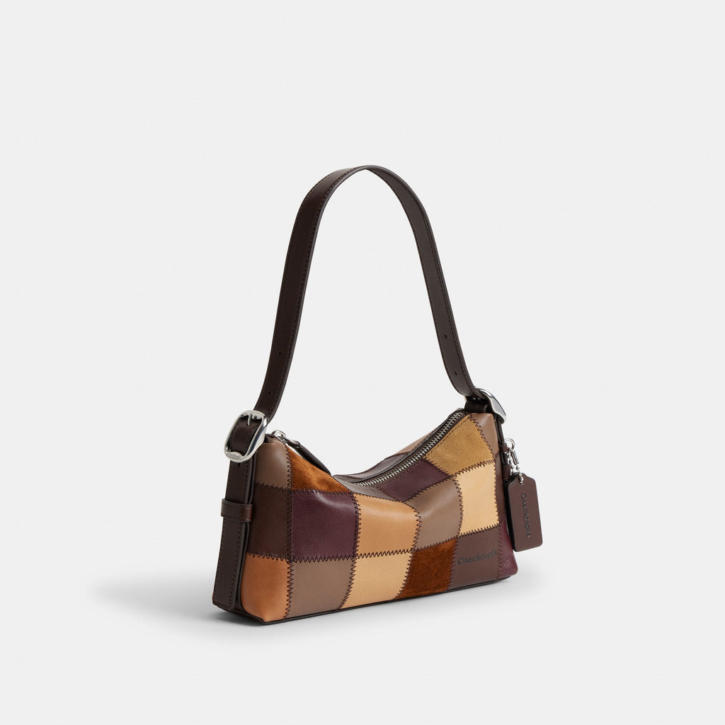 Coach Alter/Ego Small Slouchy Shoulder Bag - Brown/Multi (Women's)