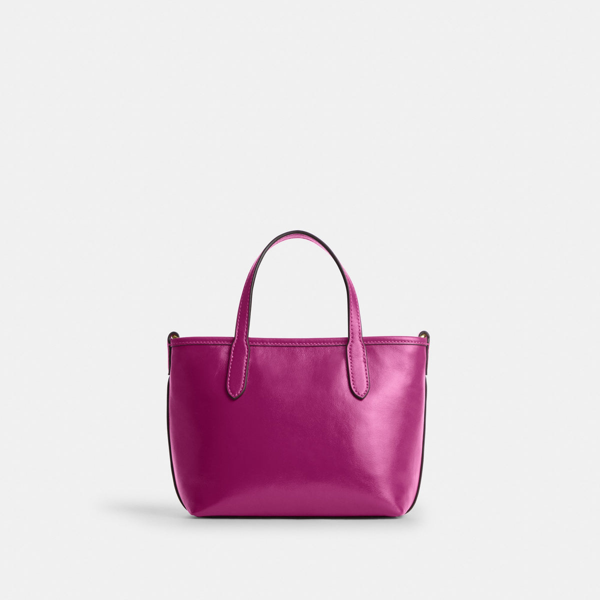 Coach City Mini Tote Bag - Gold/Magenta (Women's)