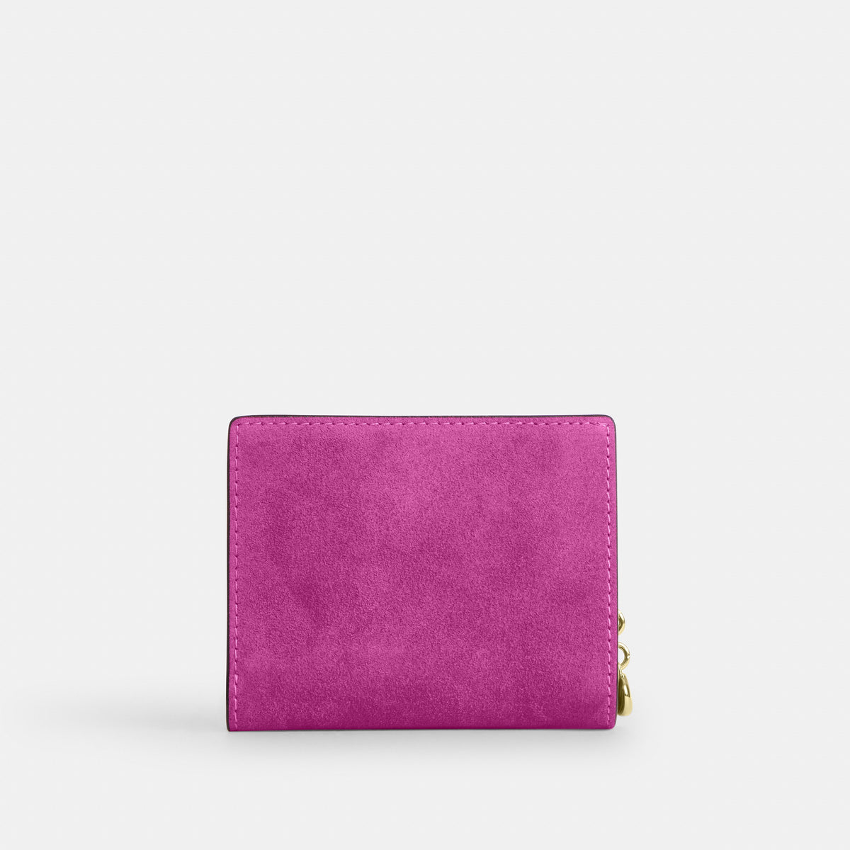 Coach Snap Wallet - Gold/Magenta (4)