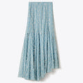 Tory Burch Chantilly Lace Fil Coupé Skirt - Blue Porcelain