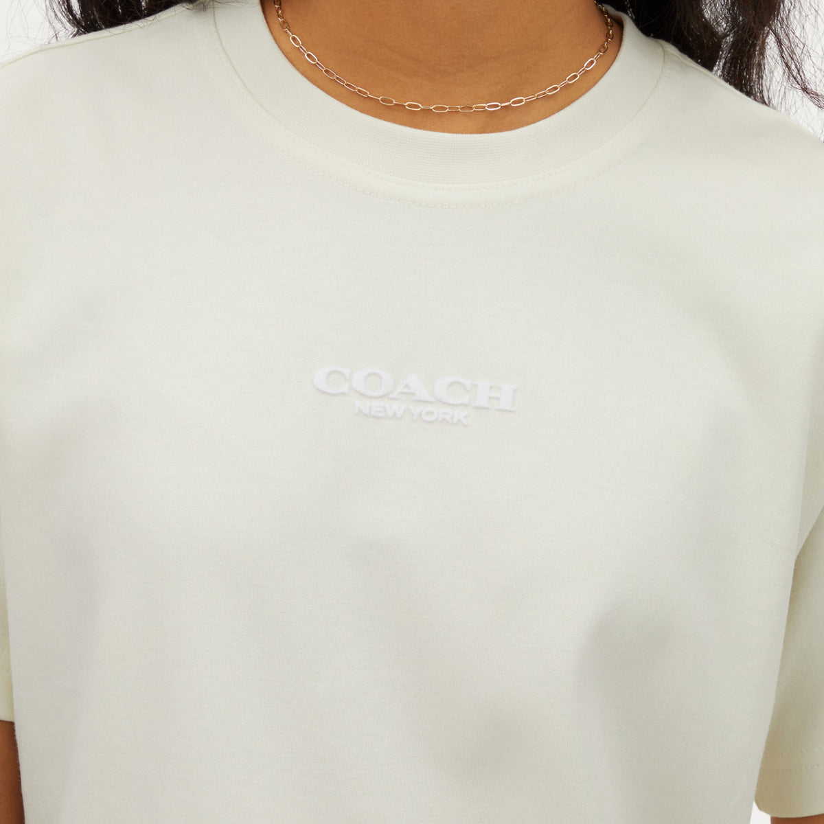 Coach Coach Top - Cream (Women's)