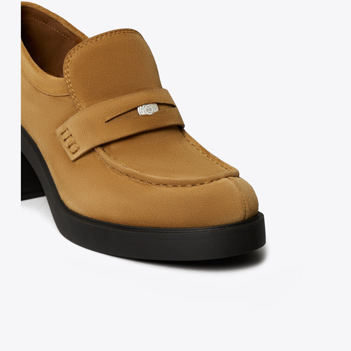 Tory Burch Classic Heeled Lug Loafer - Wild Tabacco - 3