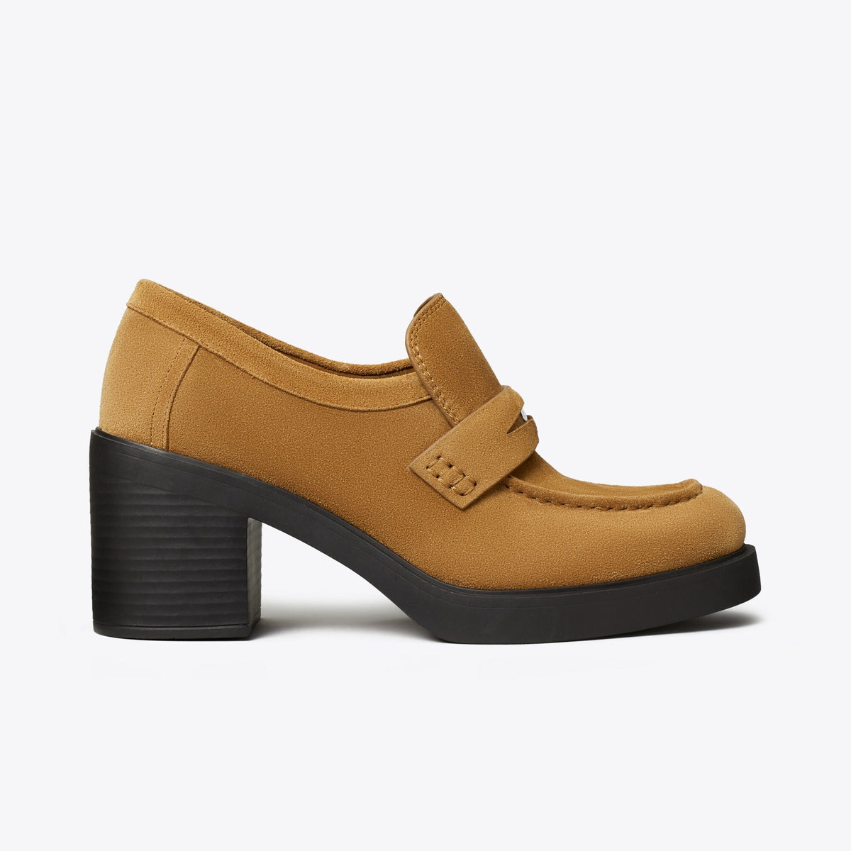 Tory Burch Classic Heeled Lug Loafer - Wild Tabacco - 2