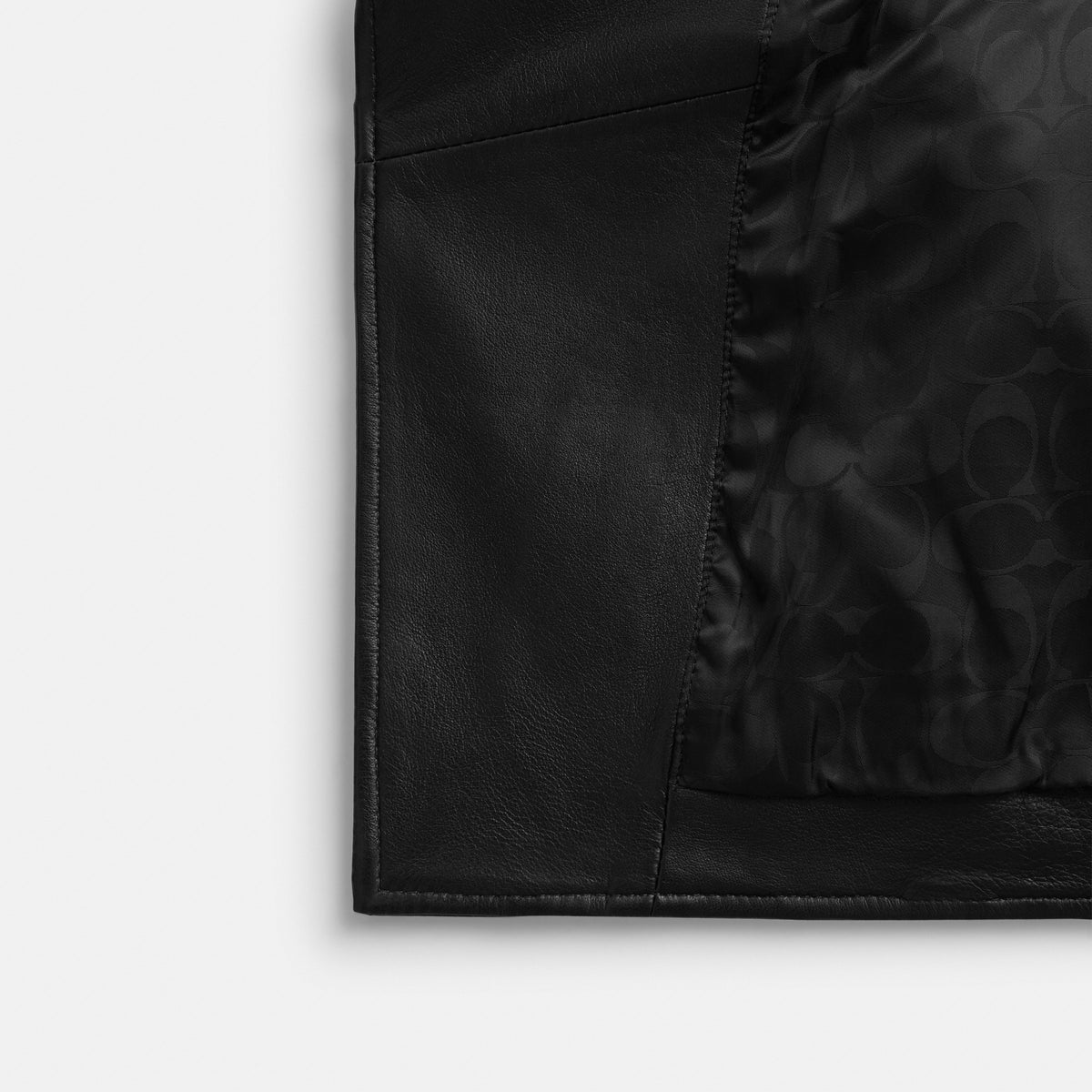 Coach Moto Jacket - Black (2)