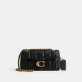 Coach Tabby Shoulder Bag 20 With Pillow Quilting - Brass/Black (Women's)
