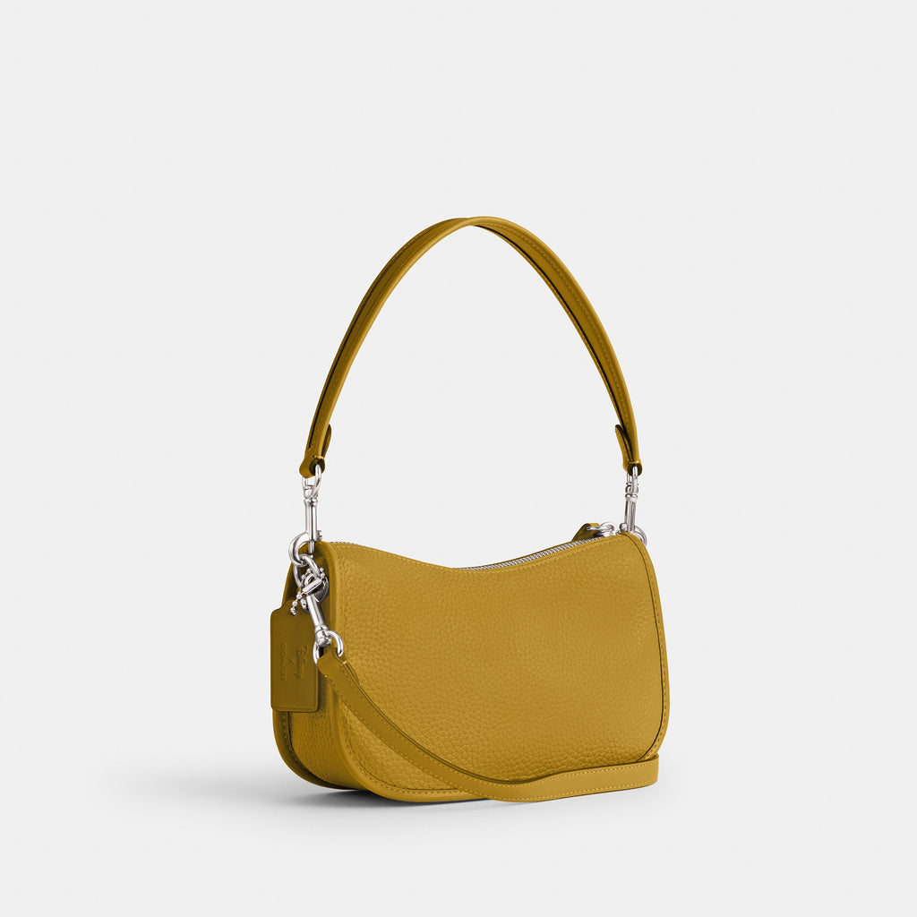 Coach Disney X Coach Swinger Bag In Regenerative Leather With Mickey Mouse And Friends - Silver/Flax Multi (2)
