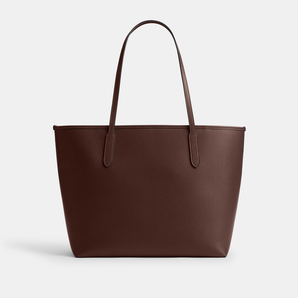 Coach City Tote Bag - Gold/Maple (Women's)