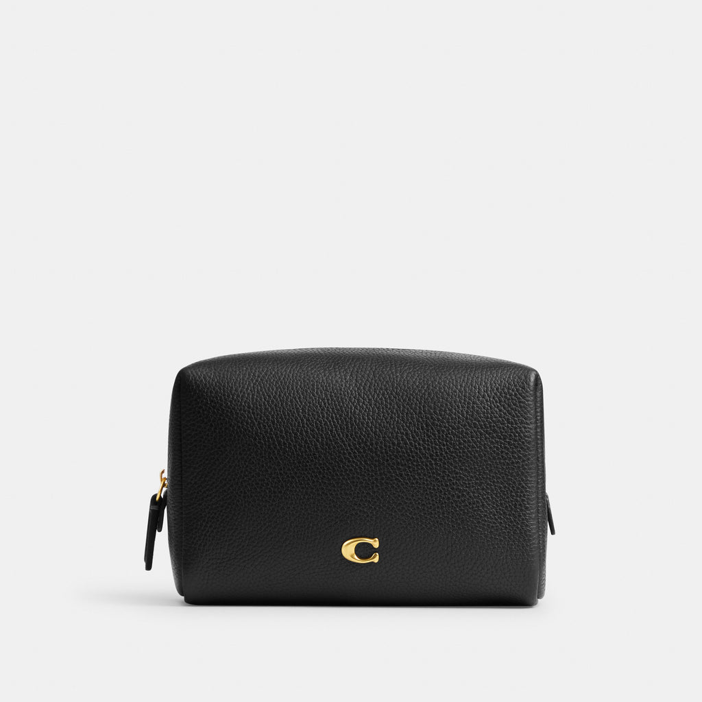 Coach Essential Cosmetic Pouch - Brass/Black