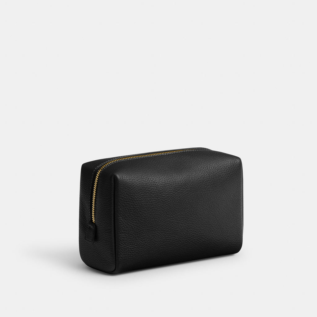 Coach Essential Cosmetic Pouch - Brass/Black (2)