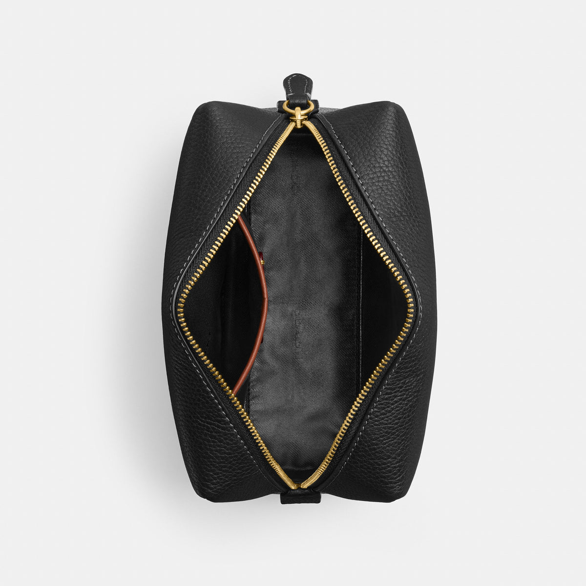 Coach Essential Cosmetic Pouch - Brass/Black (3)