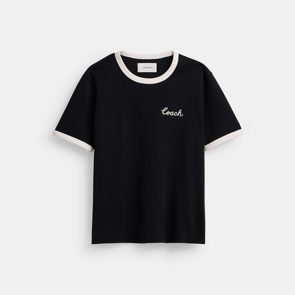 Coach Ringer T-Shirt - Black