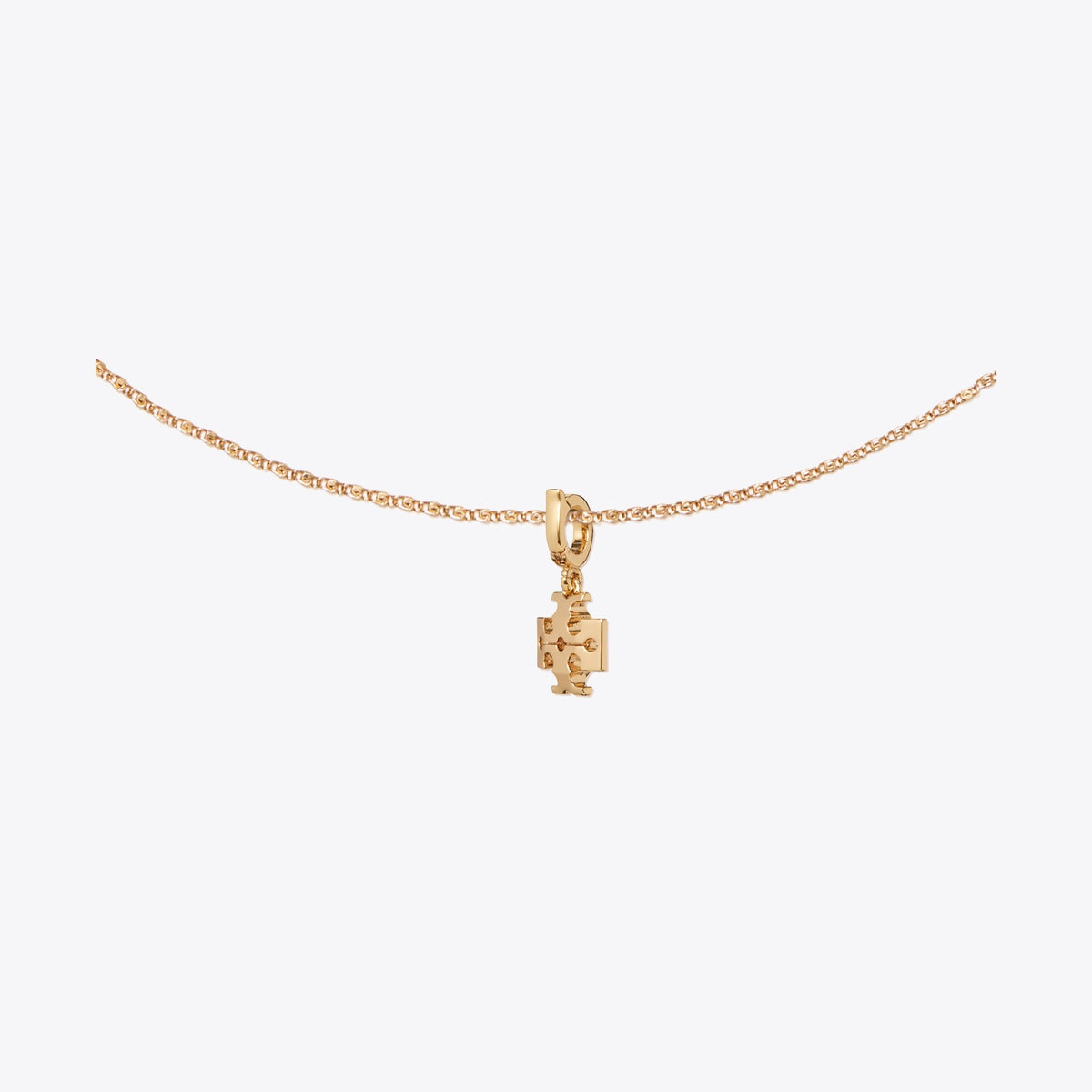 Tory Burch Curiosity Chain Necklace - Tory Gold / Cream - 3