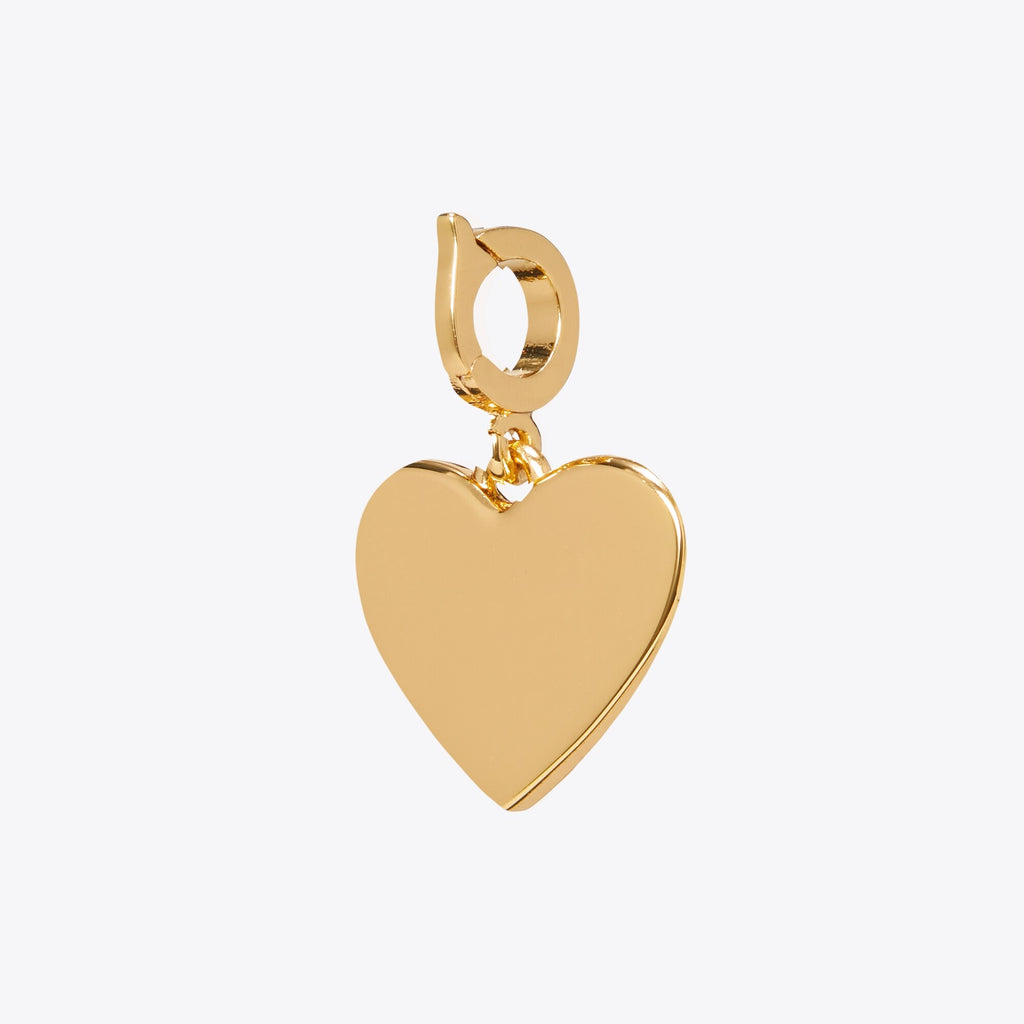 Tory Burch Curiosity Heart Charm - Light Brass