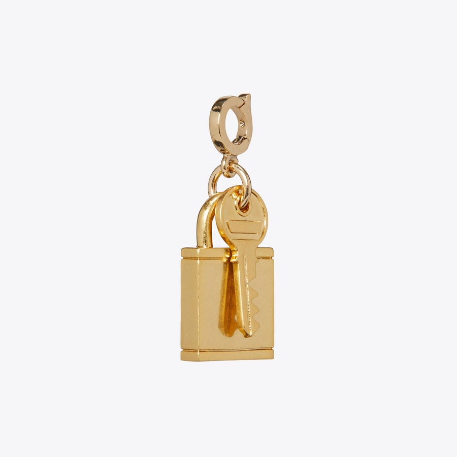 Tory Burch Curiosity Lock And Key Charm