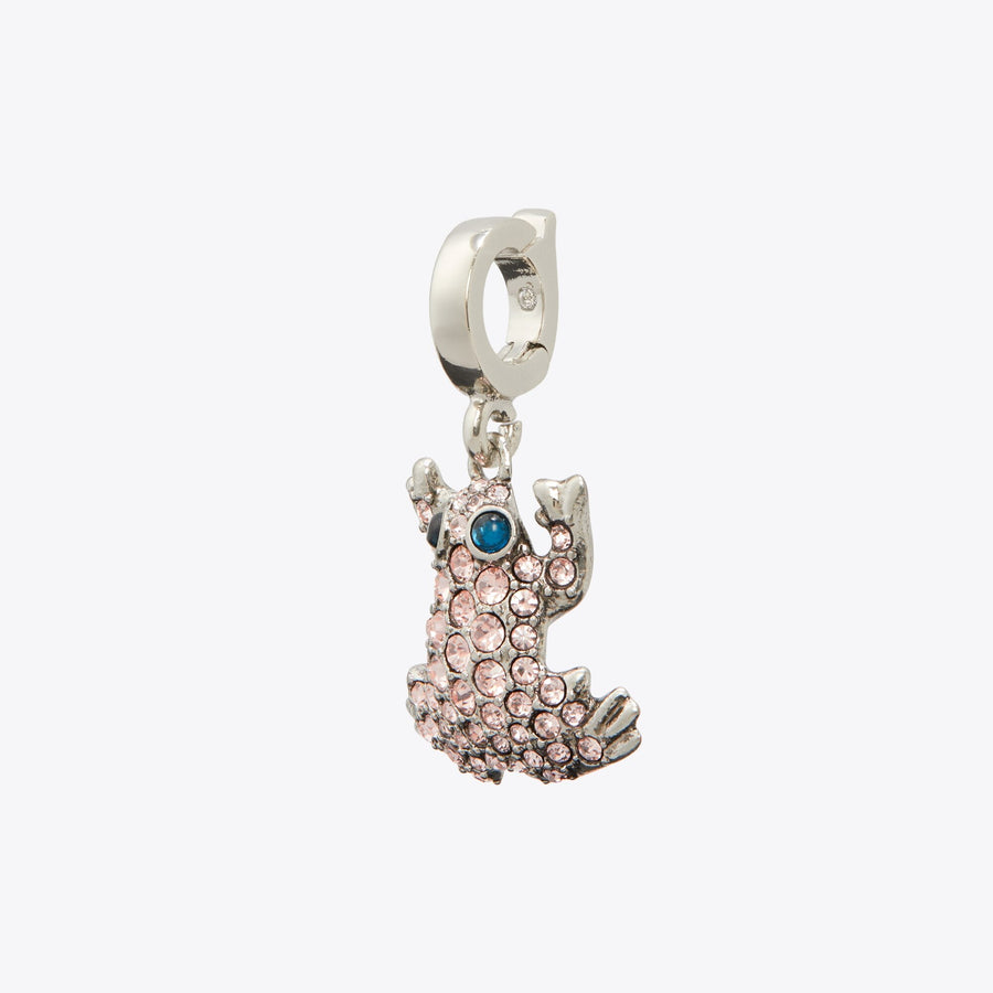 Tory Burch Curiosity Pavé Frog Charm