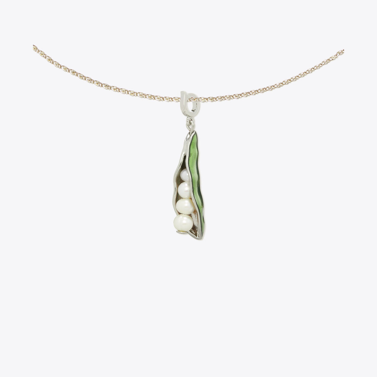 Tory Burch Curiosity Pea Pod Charm - Green - 2
