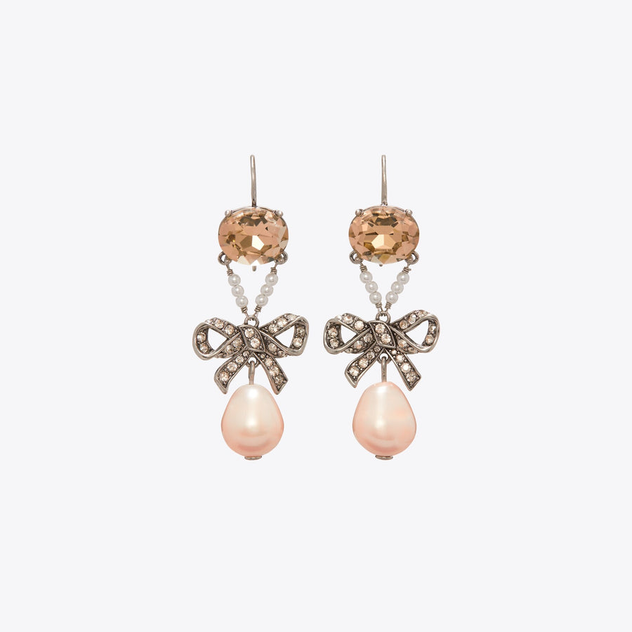Tory Burch Curiosity Ribbon Earrings