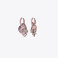 Tory Burch Curiosity Shell Hoop Earrings - Purple