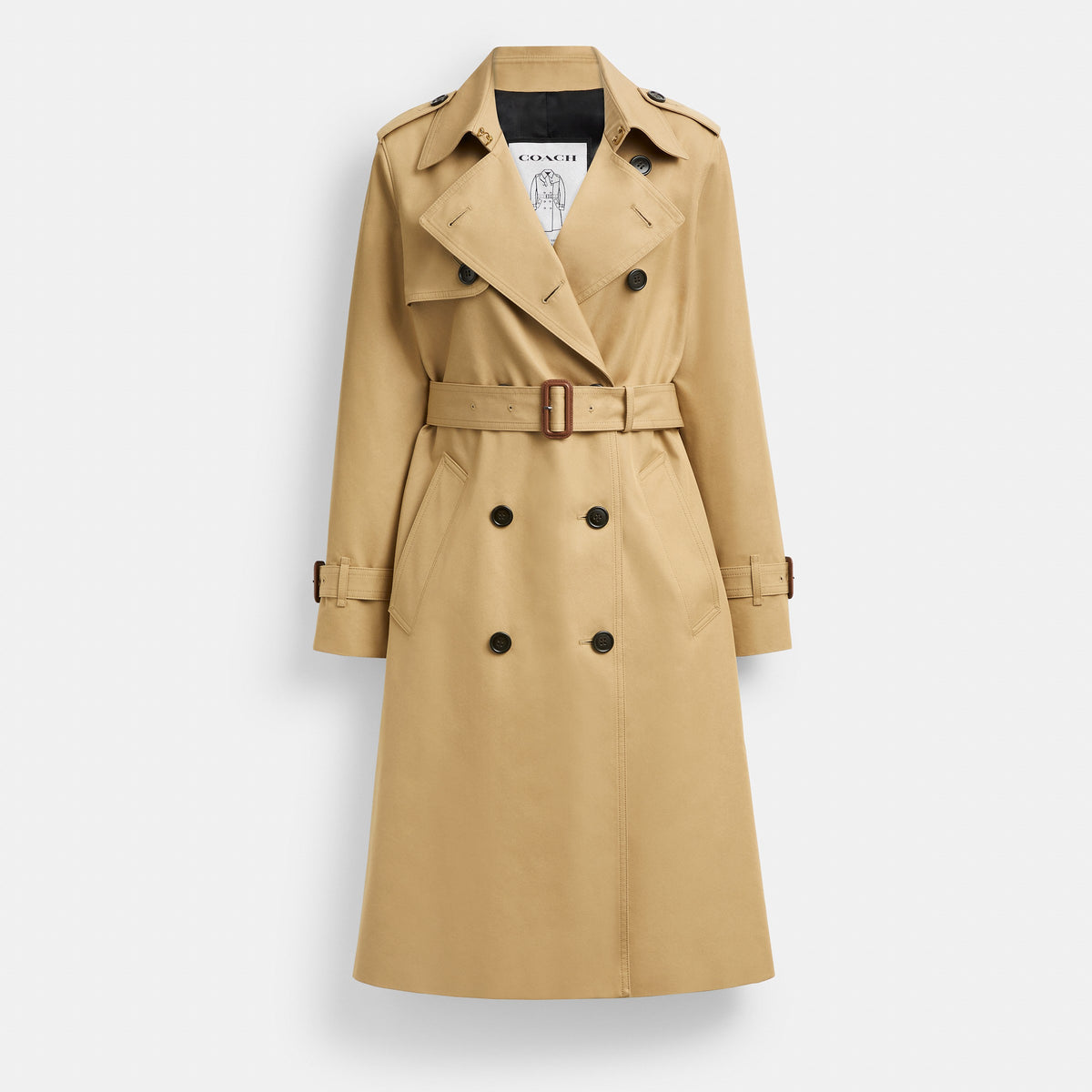 Coach Trench Coat - Khaki