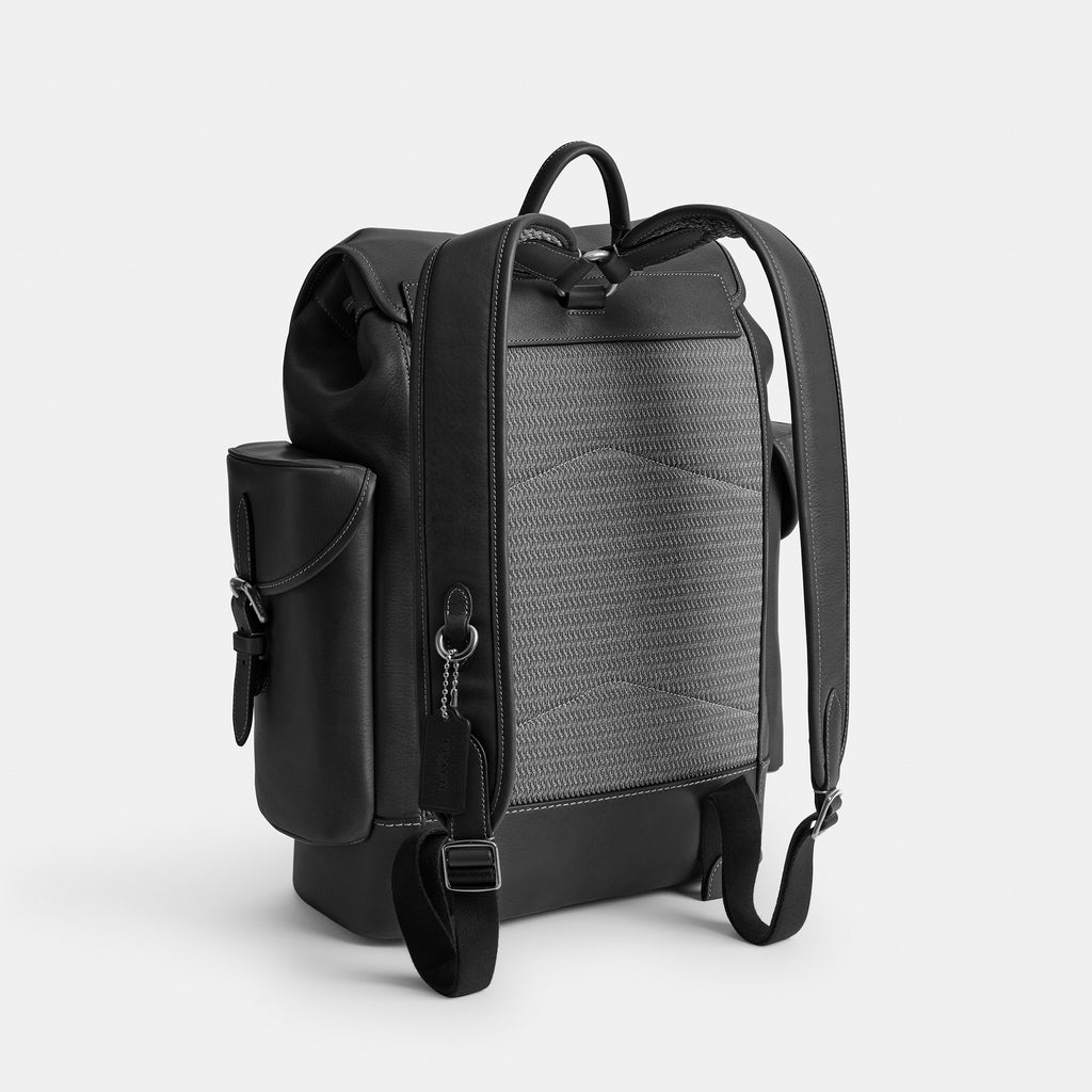 Coach Hitch Backpack - Black (2)