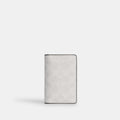 Coach ID Wallet In Signature Canvas - Chalk & Black (Men's)